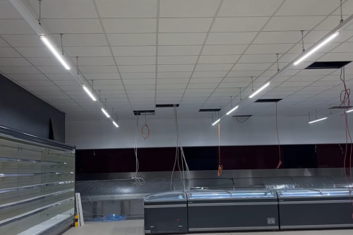 Erweiterung des Supermarkts