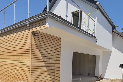 Anbau im finalisierten Zustand